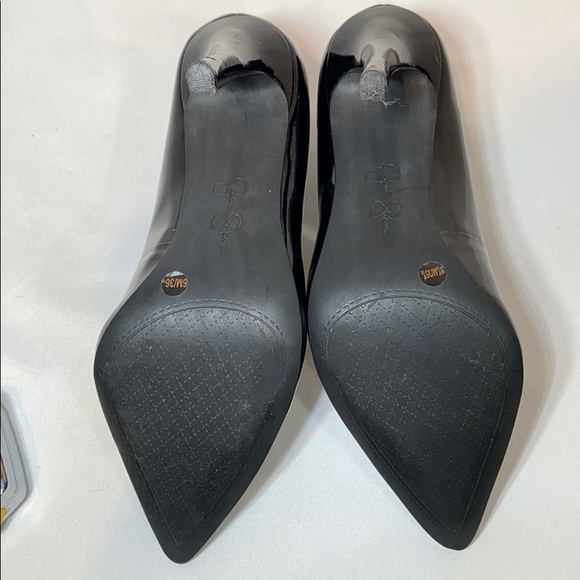 Jessica Simpson Parthenia Pointy Toe Pump Black 6 - Picture 5 of 7